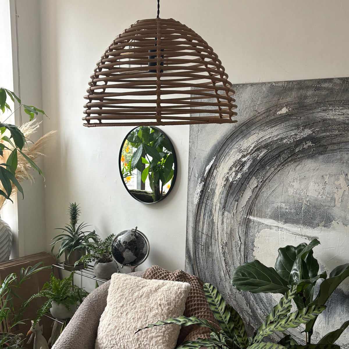 Bamboo Hanging Light