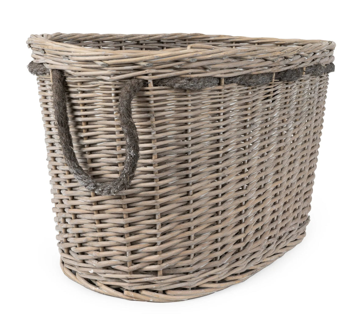 Oval Log Basket