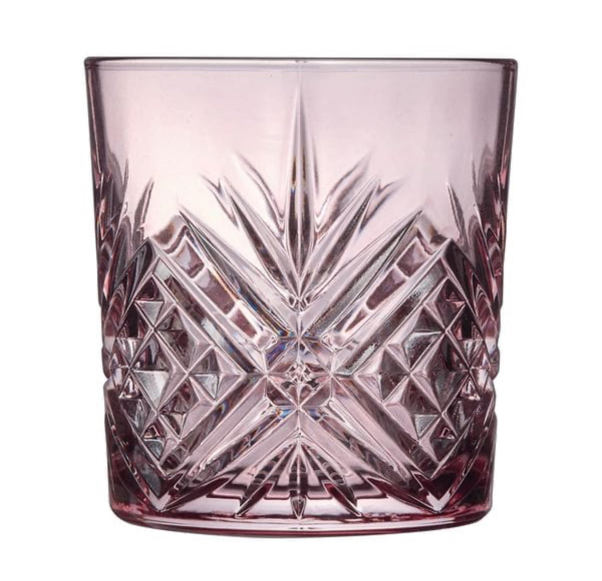 Set of 4 Salzburg Mazzarine Mauve 30cl Tumbler Glasses - 4pk