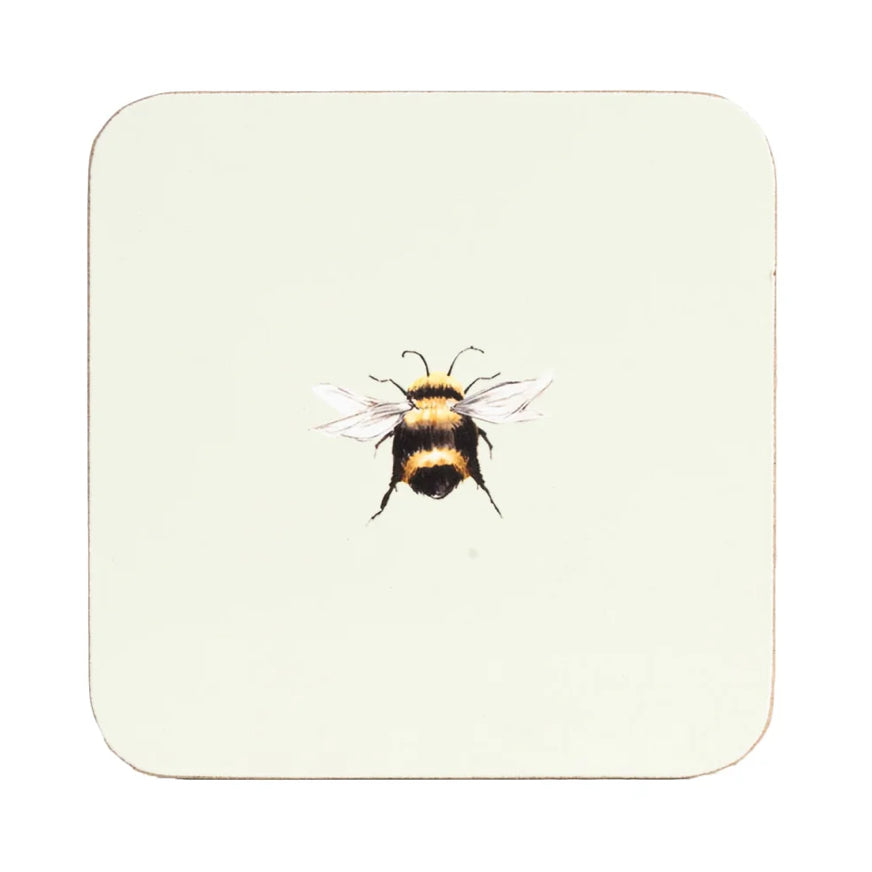 Set of 4 Coasters - Bees 4pk
