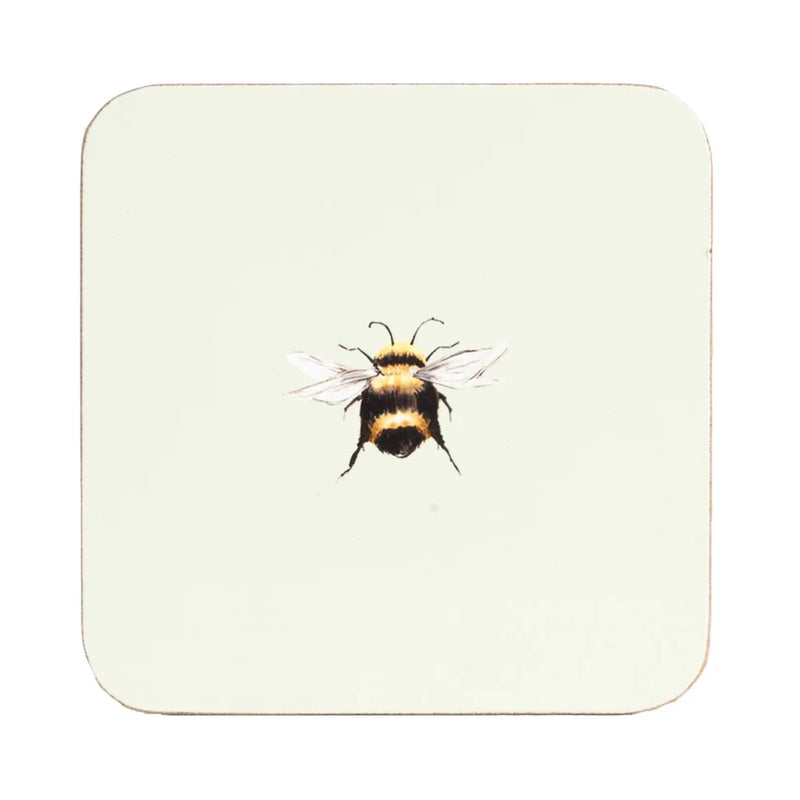 Set of 4 Coasters - Bees 4pk
