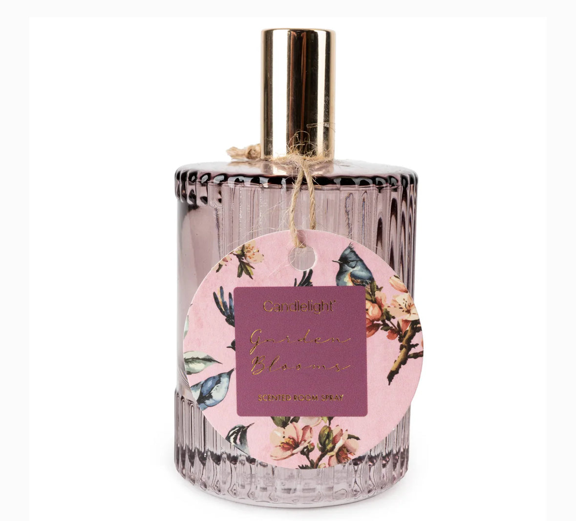 Ribbed Garden Blooms Room Spray