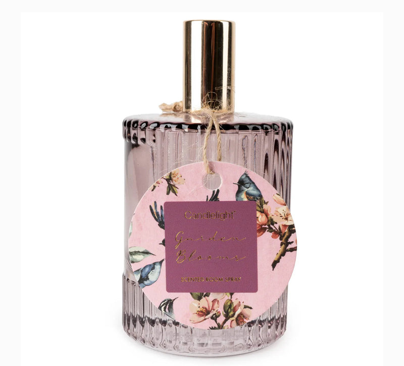 Ribbed Garden Blooms Room Spray