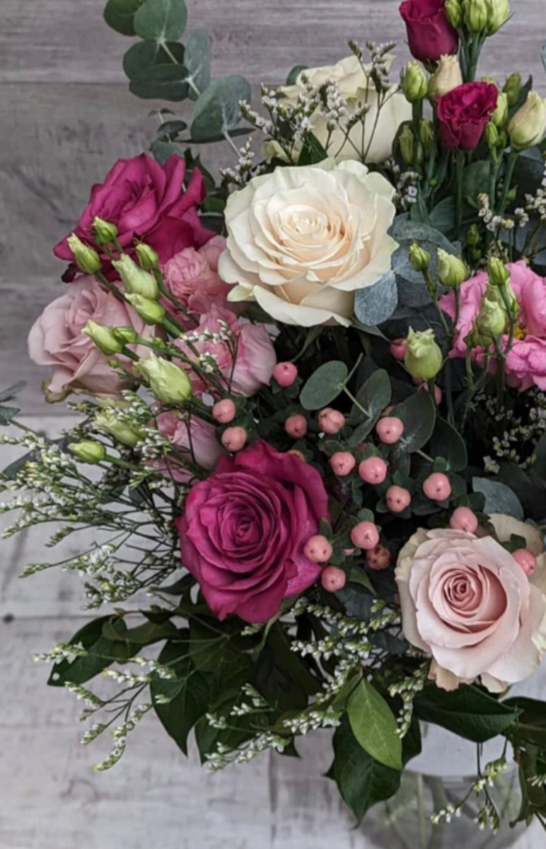 Romantic Hand Tied Bouquet