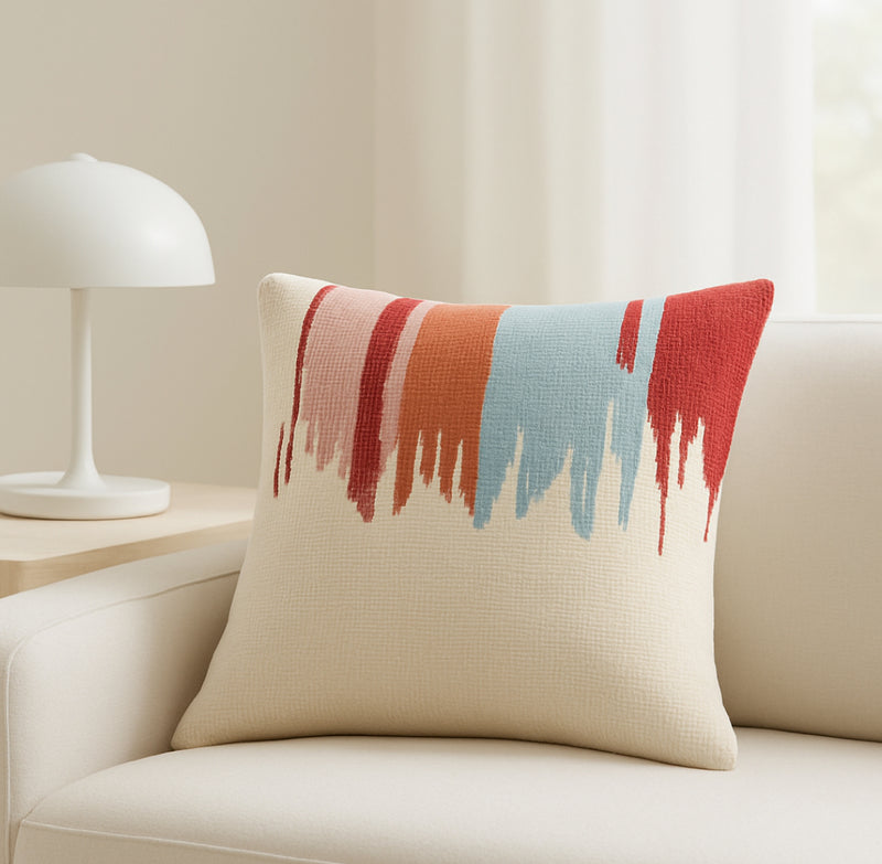 Multi/Natural Cushion